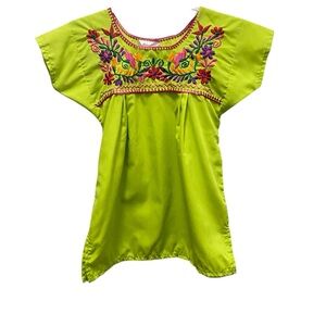 Girl’s Embroidered Fiesta Dress
